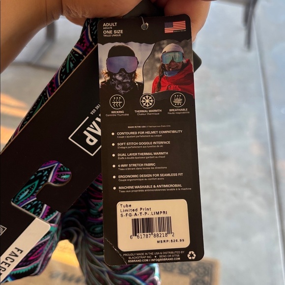 Blackstrap Dual Layer Tube Facemask - Picture 7 of 8